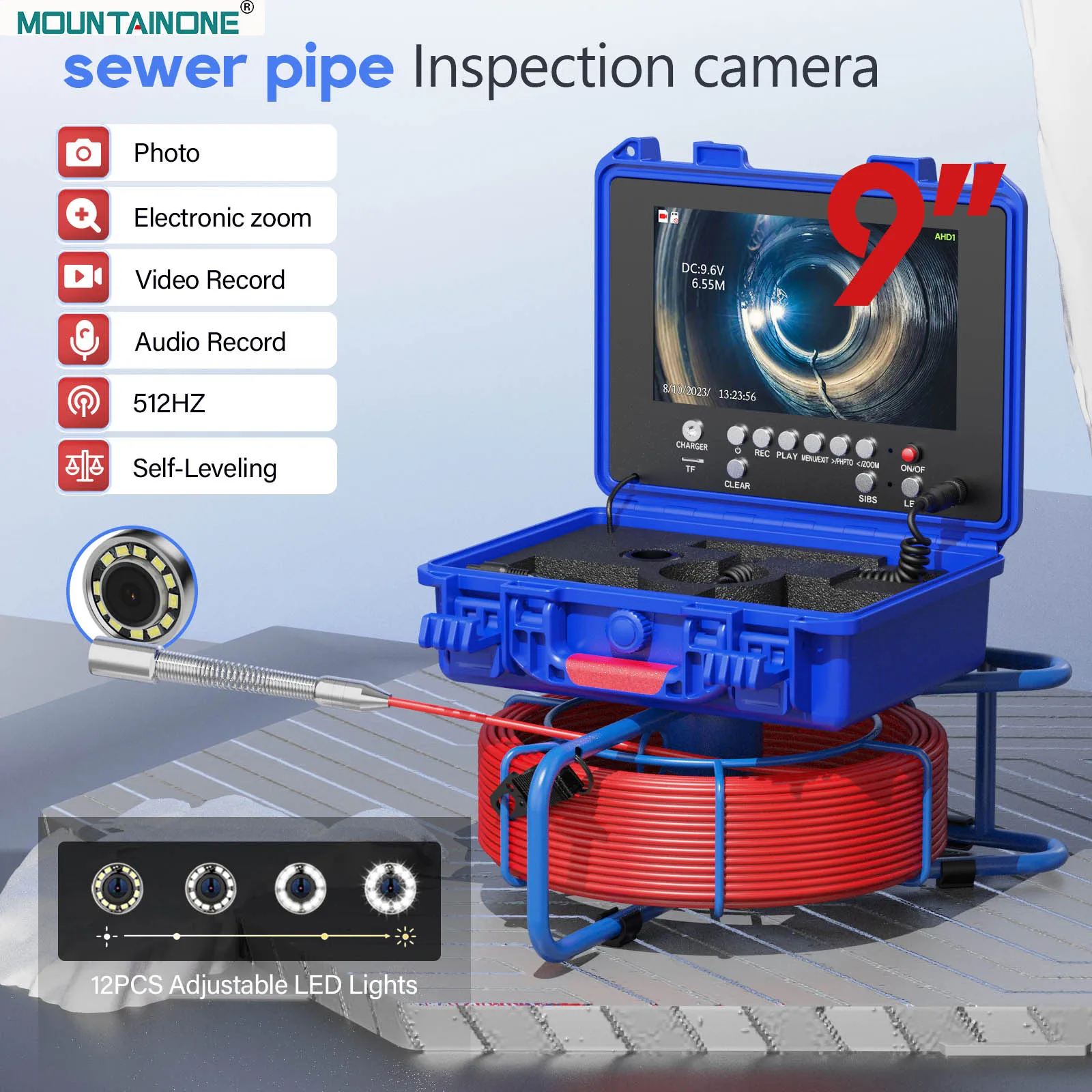 512HZ Self-leveling Meter Counter 9