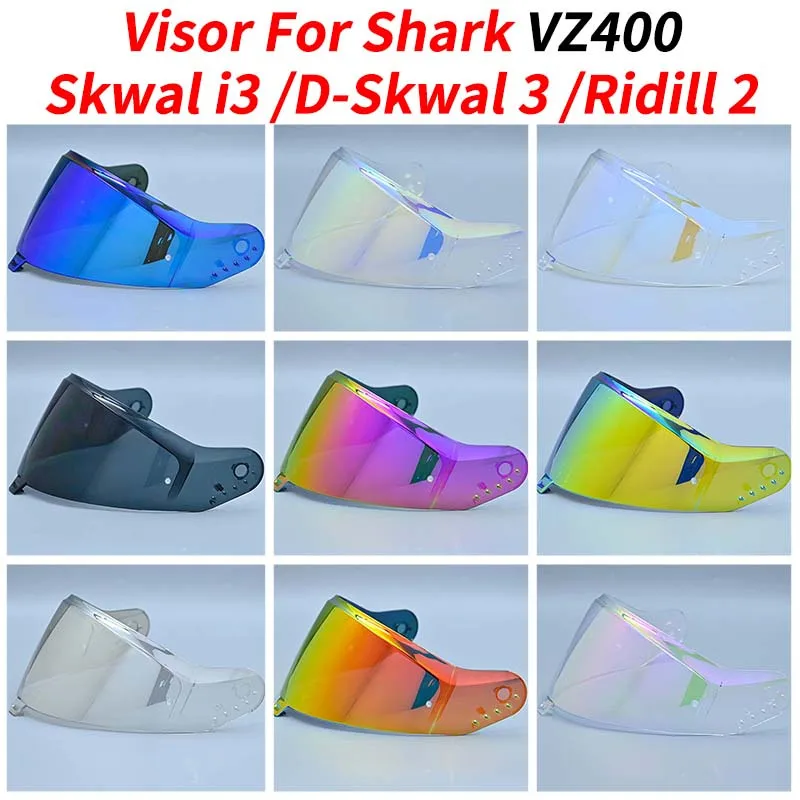 

For Shark Skwal i3 D-Skwal 3 Ridill 2 VZ400 Motorcycle Helmet Visors Shield Lens Colorful Windshield Motorcycle Accessories