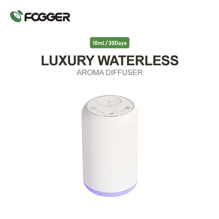 Ultrasonic Smart Waterless Aroma Difusor, Inovador Tipo-C, Nebulizador de Névoa Fresca Recarregável