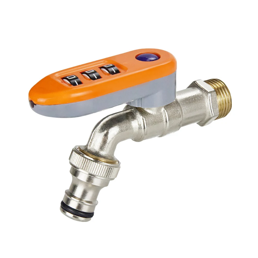 

Wall Mounted Lockable Anti-theft Sink Faucet Outdoor Basin Faucet Washing Machine Faucet Large Water Flow Garden Water Tap