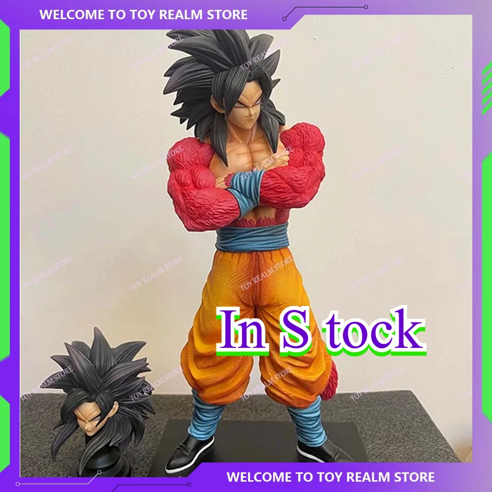 Anime Dragon Ball Z Figure Super Saiyan 4 Son Goku Figures SSJ4 Pvc Statue GK Figurine Model Collection Doll Ornament Toys Gifts