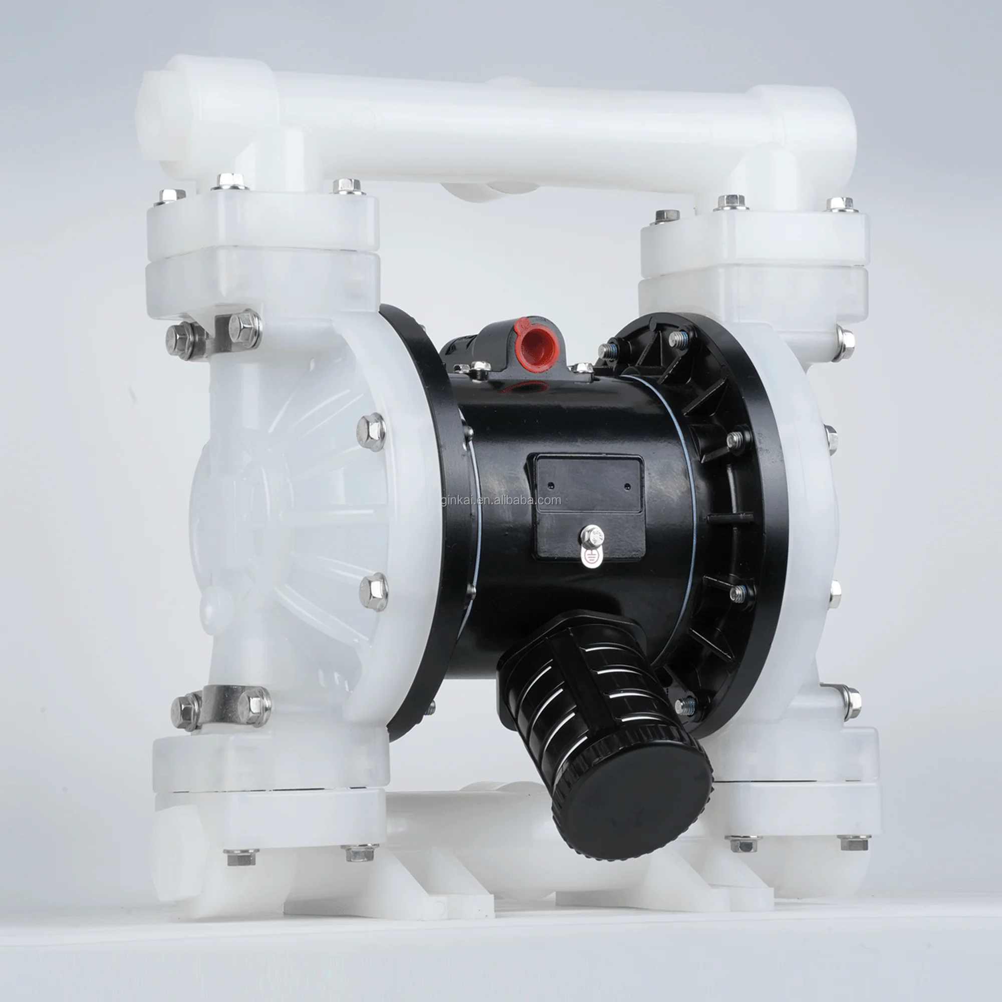 PVDF Corrosion Resistant Pneumatic Diaphragm Pump Low Pressure Industrial Chemical Fluid Transfer Pump