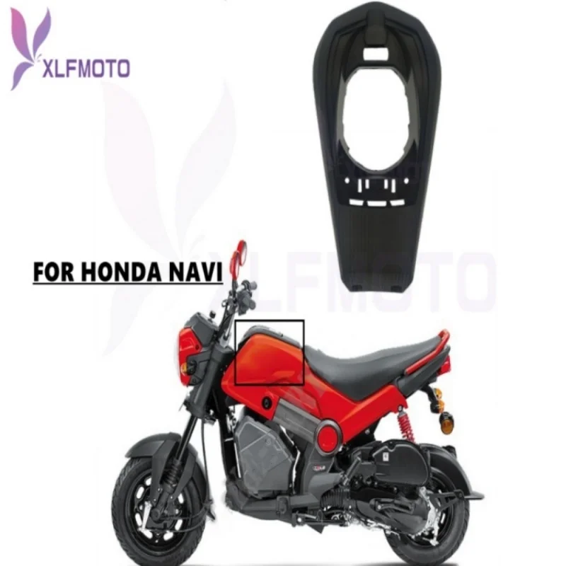 Motorcycle ABS Plastic Black Tank Cover Bottom Set For Motorcycle Accessories For Honda 2022-2023 NAVI NVA110B 64440-K74-N00