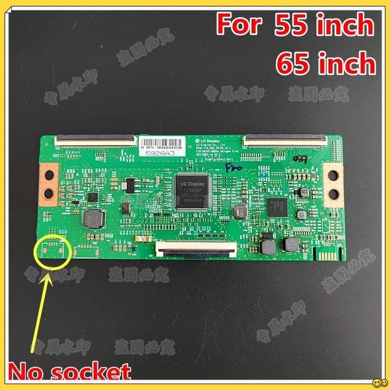 

6870C-0805A 6871L-5926A 6871L-5898A T-con Board for 55'' 65'' 55PFL5602/F7 55 inch 65 inch TV Logic Board 5926AJ 5898AJ