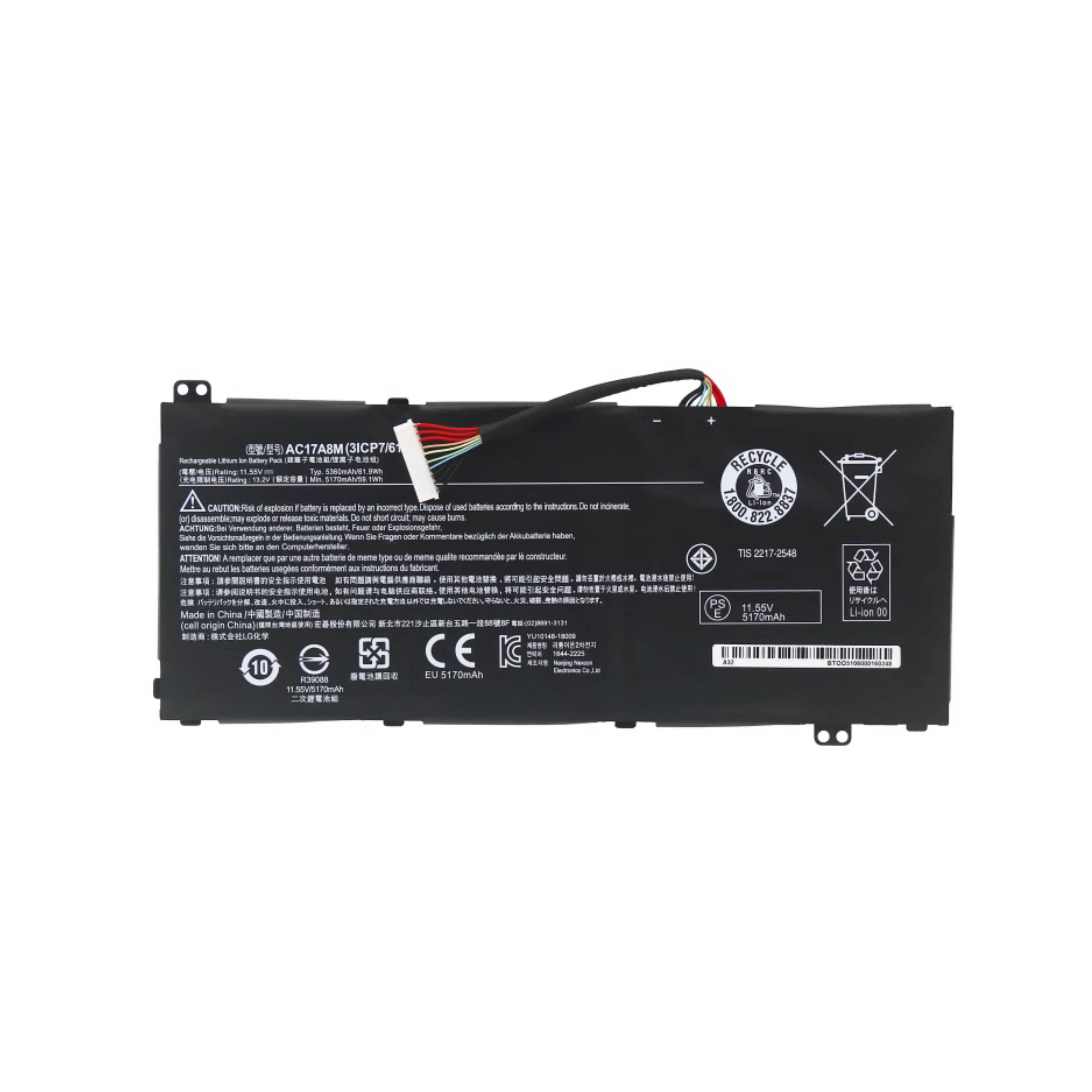 For N17W5 SP314-52 TMX3410-MG TMX40-51 AC17A8M