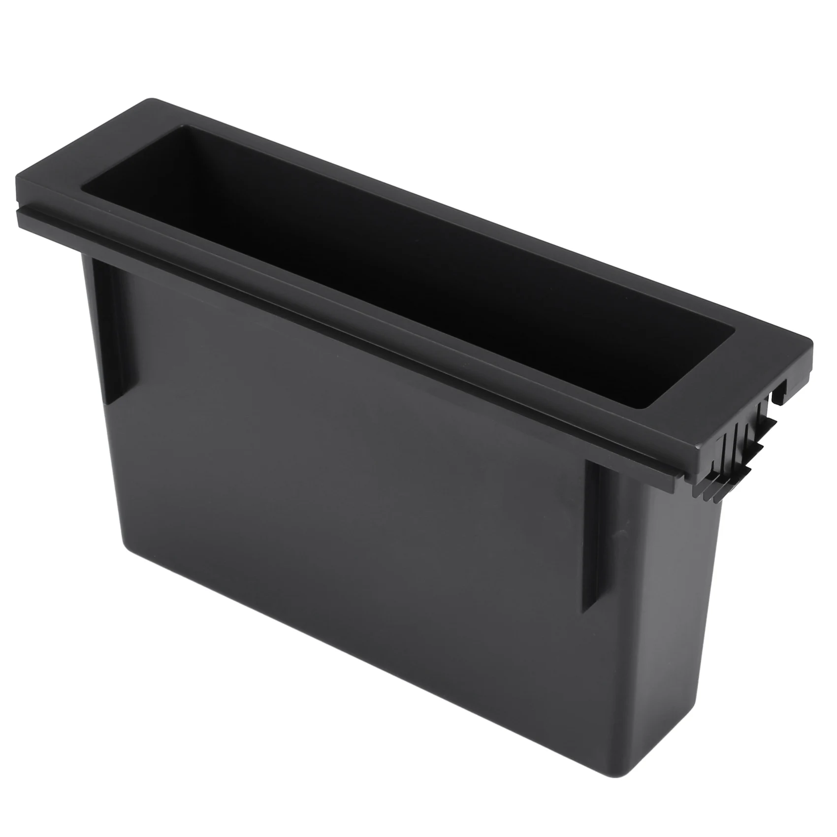 Portavasos Universal para salpicadero de coche, caja de almacenamiento de plástico para Radio Estéreo, doble 1 Din