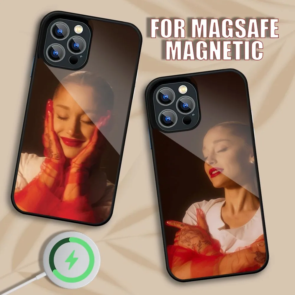 ArianaS G-Grandes Eternal Sunshine Phone Case For iPhone 16 15 14 13 12 11 Pro Max Plus Magsafe Magnetic Wireless Charging Cover