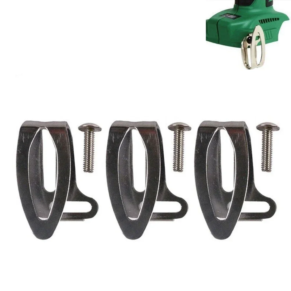 3PCS Belt Clip Hook 372229 Compatible With For Hitach 18V DS18DSAL WH18DSAL DS18DBL Cordless Impact Driver And Driver Drill