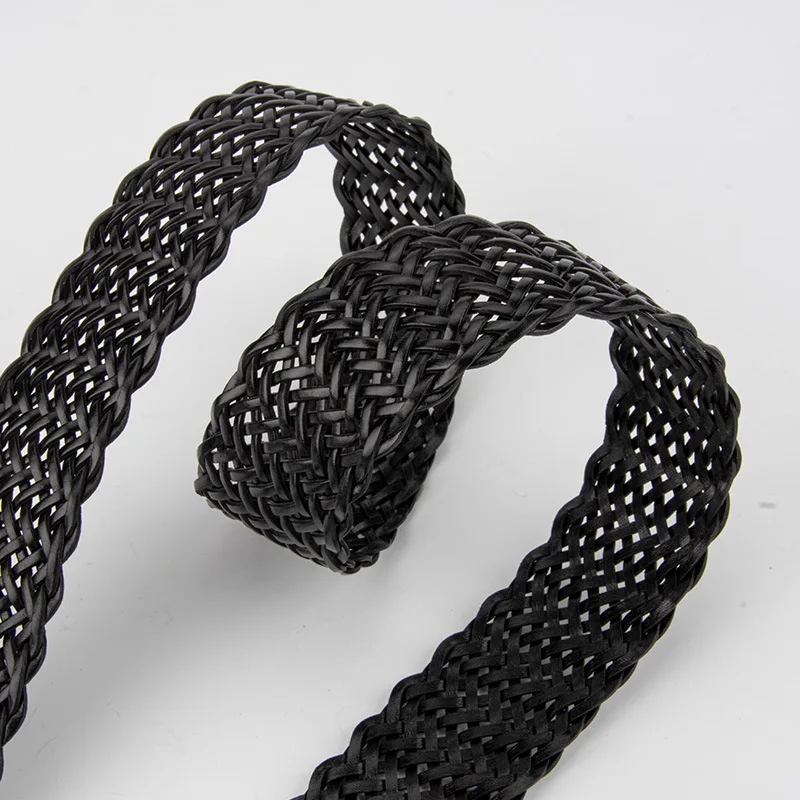 PU レザーニットベルト女性のヴィンテージコルセット女性カマーバンドコートウエストバンドドレスデクラションワイドベルト J1591