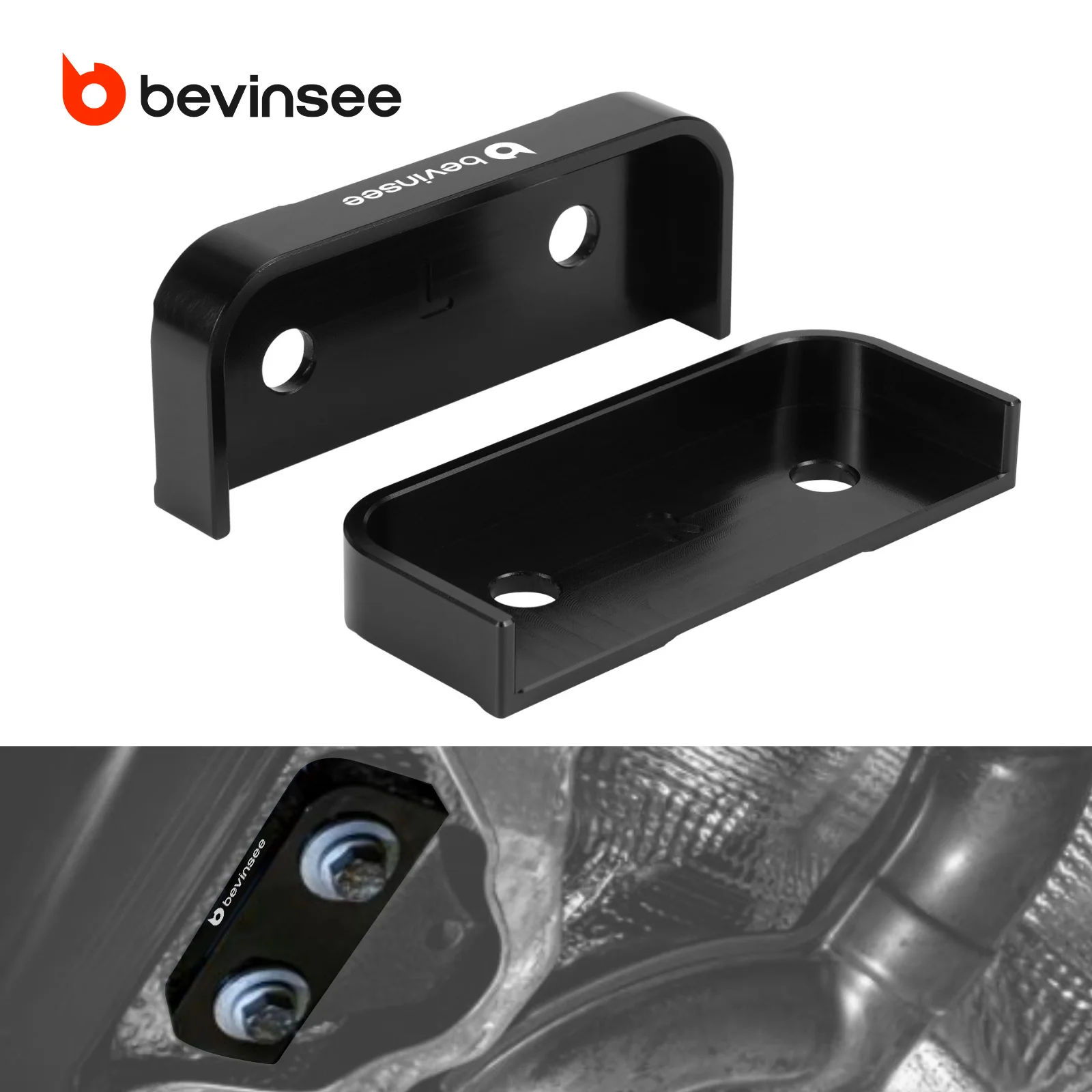 BEVINSEE Aluminum Prop Shaft Bearing Alignment Kit for VW for Golf 7/7.5/8 R for Audi RS3 S3 8V/8Y TTRS/TT/TTS 8S for SEAT Leon