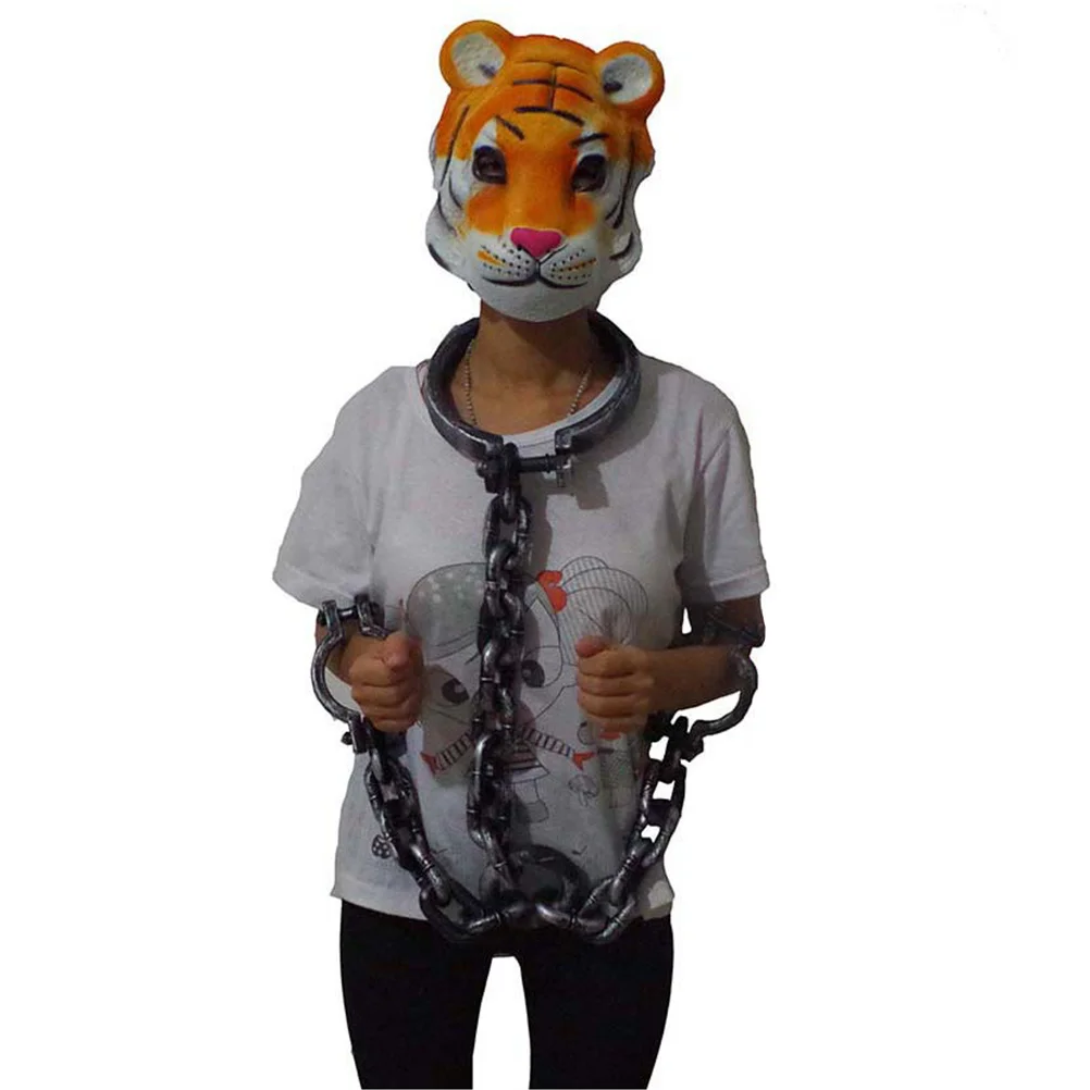 Pretend Play Props Plastic Halloween Costume Realistic Metal Look Party Role Play Stage Prop