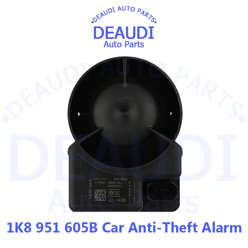 

Anti-Theft Car Alarms Security Horn For VW Jetta Golf Passat B6 Touareg T5 For Audi A4 A5 A6 Q5 Q7 R8 TT Skoda Seat 1K8 951 605B