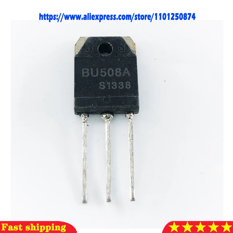 10pcs BU508 TO247 BU508A TO-247 High voltage fast power switching transistor ultrasonic power amplification triode