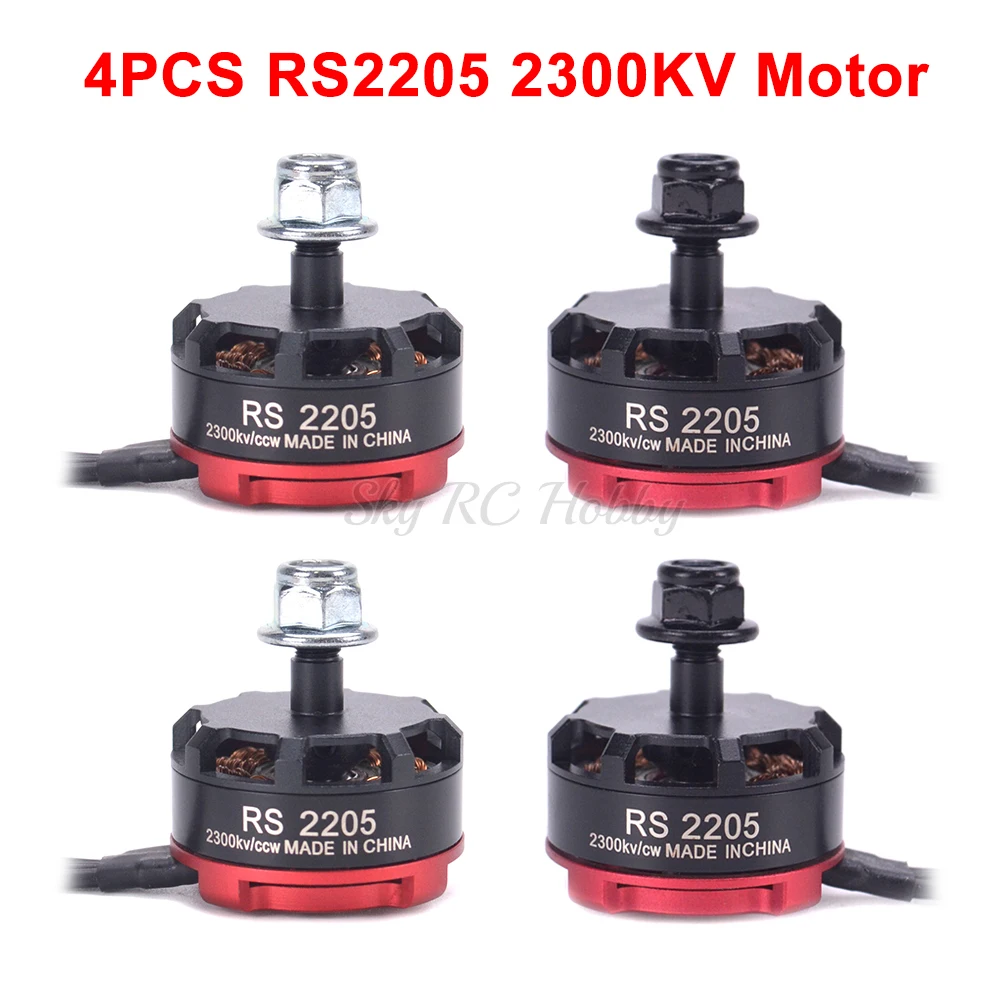 

RS2205 2205 2300KV 3-4S Motor / MT2204 2204 2-3S Brushless Motor For QAV210 QAV250 Mini 210 250 260 Quadcopter Multicopter Drone