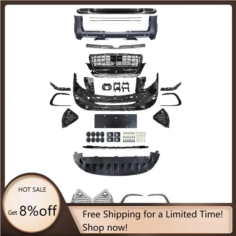 

STLFCARVAL JH High Quality Front Bumper High-end Grille Auto Body Kit for WB Viting 16~25/260~/V300 Mid-range to V300