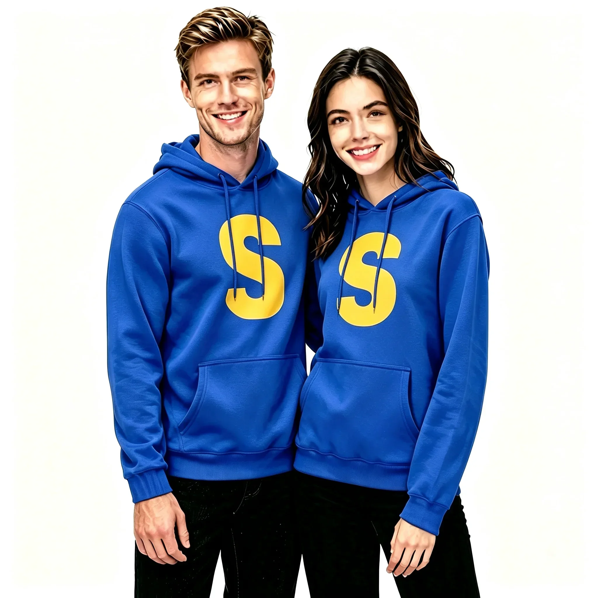 2026 New Women's 2PCS Spring Autumn Unisex Casual Sportswear Hoodies Alvin Chipmunk Halloween Costume Eco Friendly Comfortable