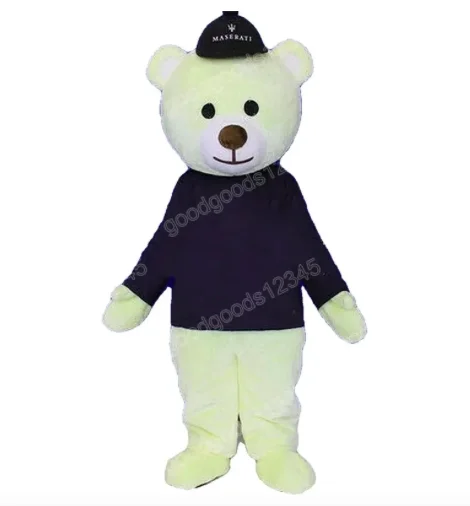 

New Adult Hot Sale Foam Bear Fancy Cartoon Mascot Costume Plush Christmas Fancy Dress Halloween Mascot Costume