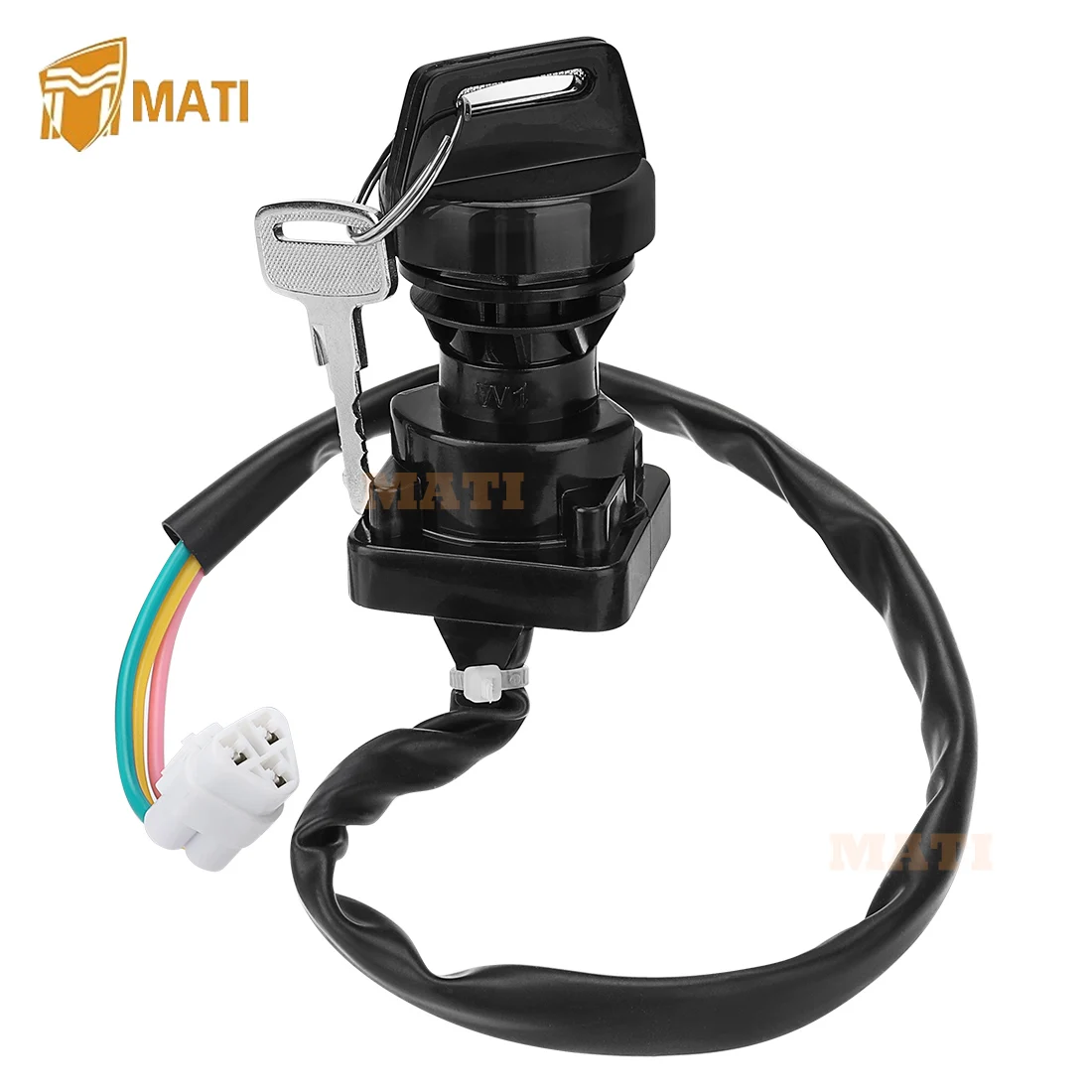 MATI Ignition Key Switch for Bombardier Quest 500 650 2002-2004 Traxter 500 650 2005 710000192 Warranty 1 Year