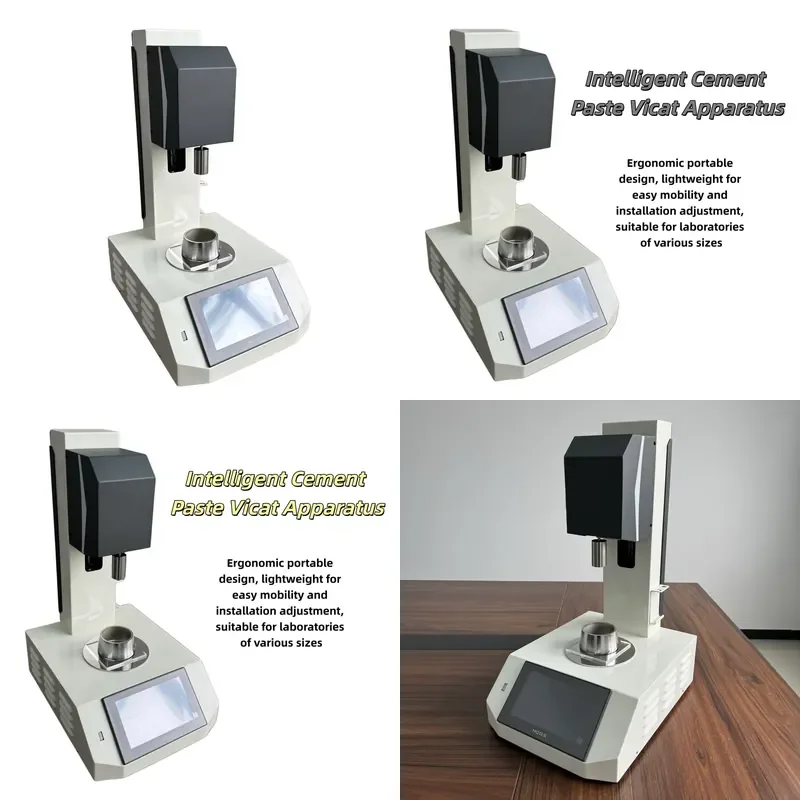 for Electronic Vicat Tester with Manual Power Supply ASTM Compliant Laboratory Cement Testing Equipment 1 Year Warranty