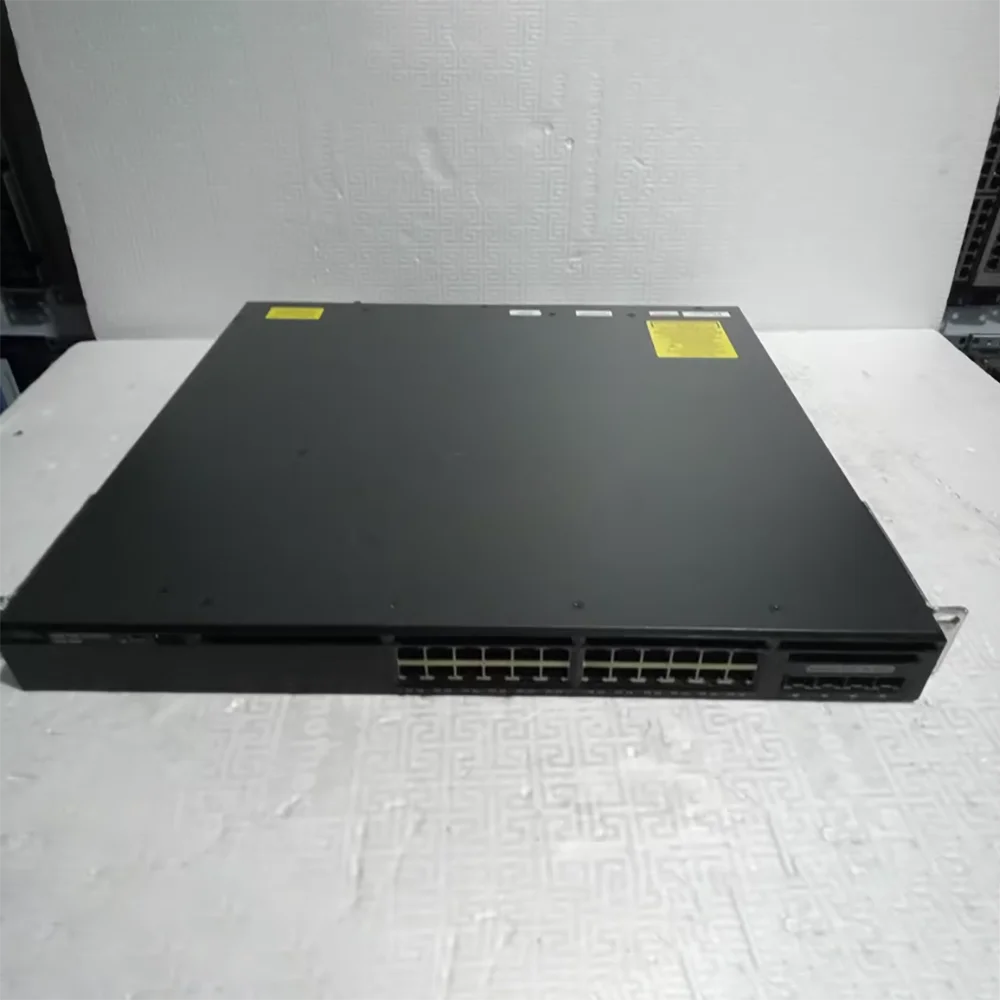 For Ci-sco WS-C3650-24TS-L 24 port full gigabit electrical port+4 gigabit optical port three-layer management switch