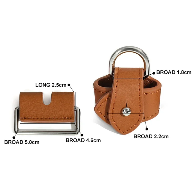 Leer Zonder Schade Modificatie Gesp Schouderriem Riem Riem Voor Bruid A Brace Crossbody Tas Handtas Accessoires