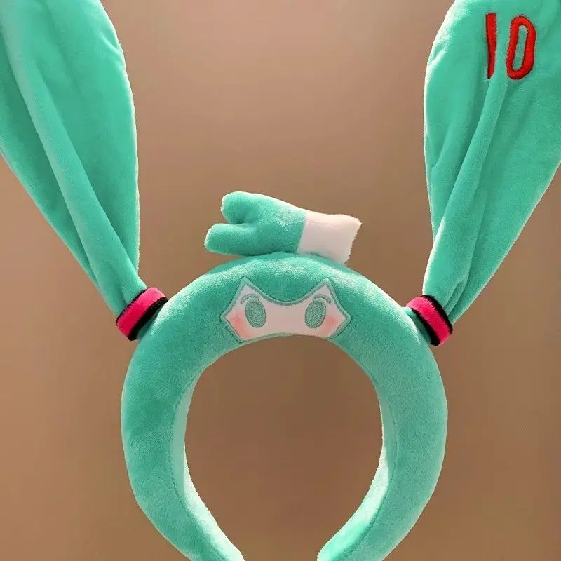 Hatsune Miku Stirnband Kreativität hochwertiges Anime zweidimensionale periphere Persönlichkeit süßes und supersüßes Gesichtswasch-Stirnband – Detail 6