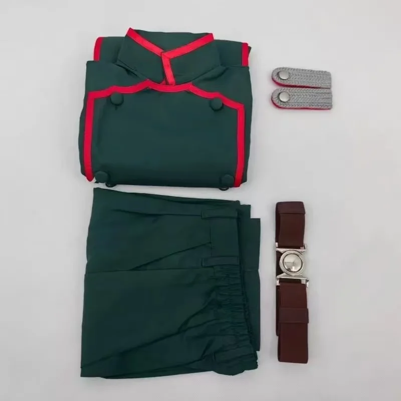 Tanya Degurechaff Cosplay Set Het verhaal van Tanya het kwaadaardige anime-uniform