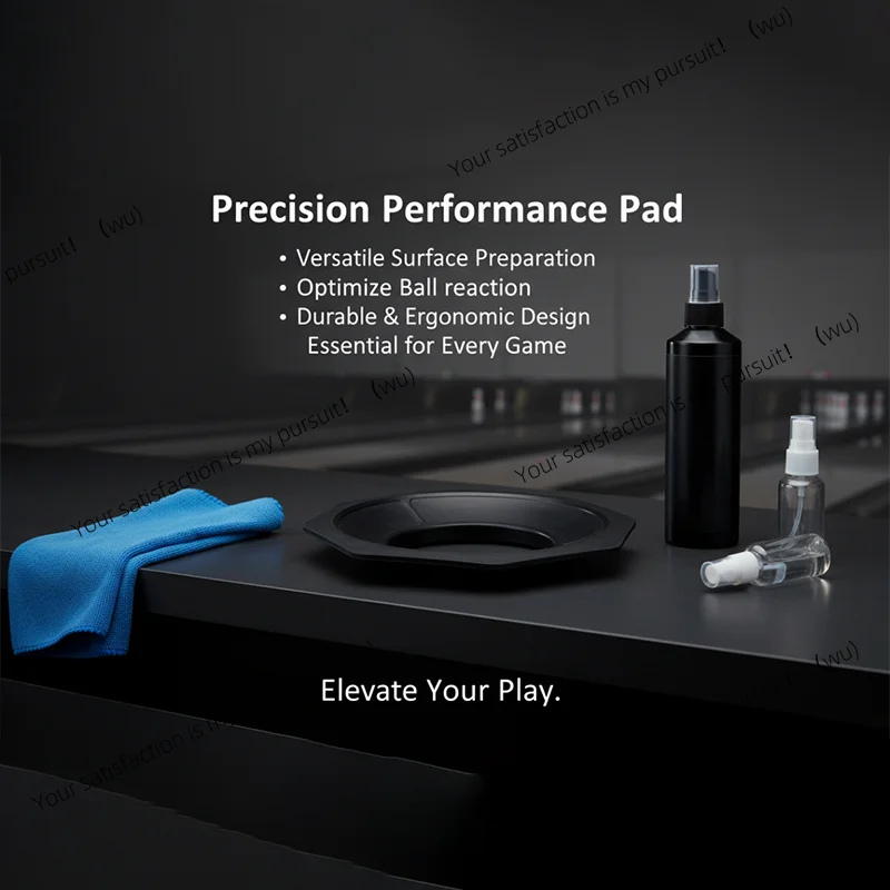 Improved bowling ball sanding pad supports precision surface maintenance tools for better ball response