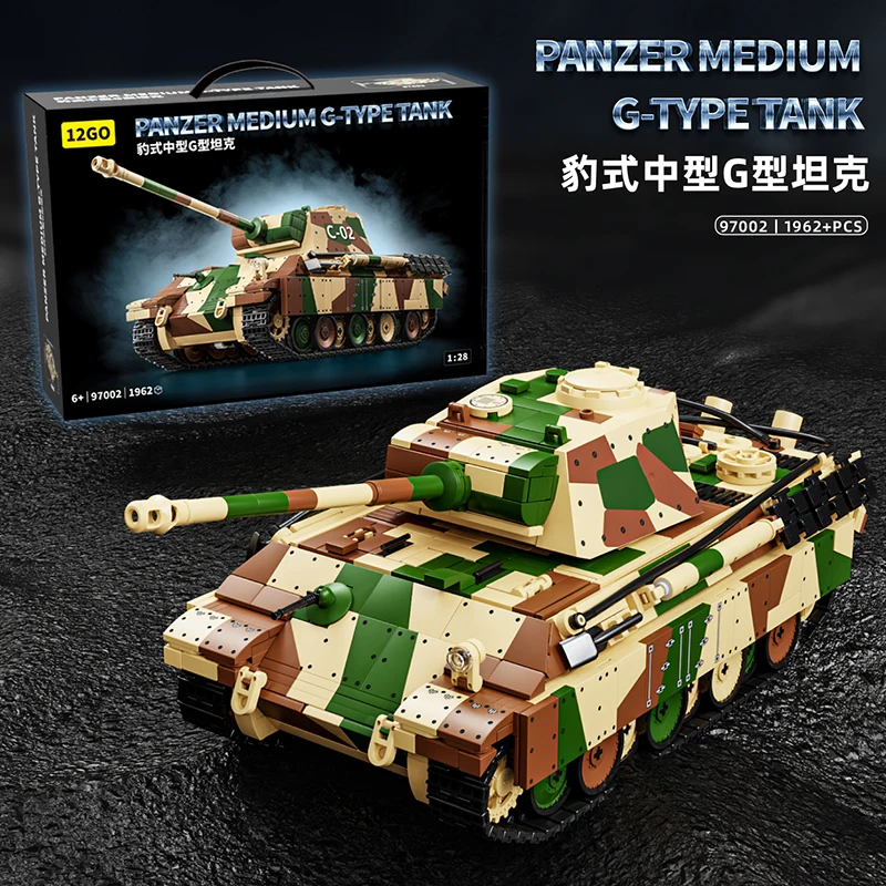 wwii-german-panther-type-g-tank-model-1962pcs-building-block-set-military-model-diy-toys-for-christma-gift-educational-toy-boy