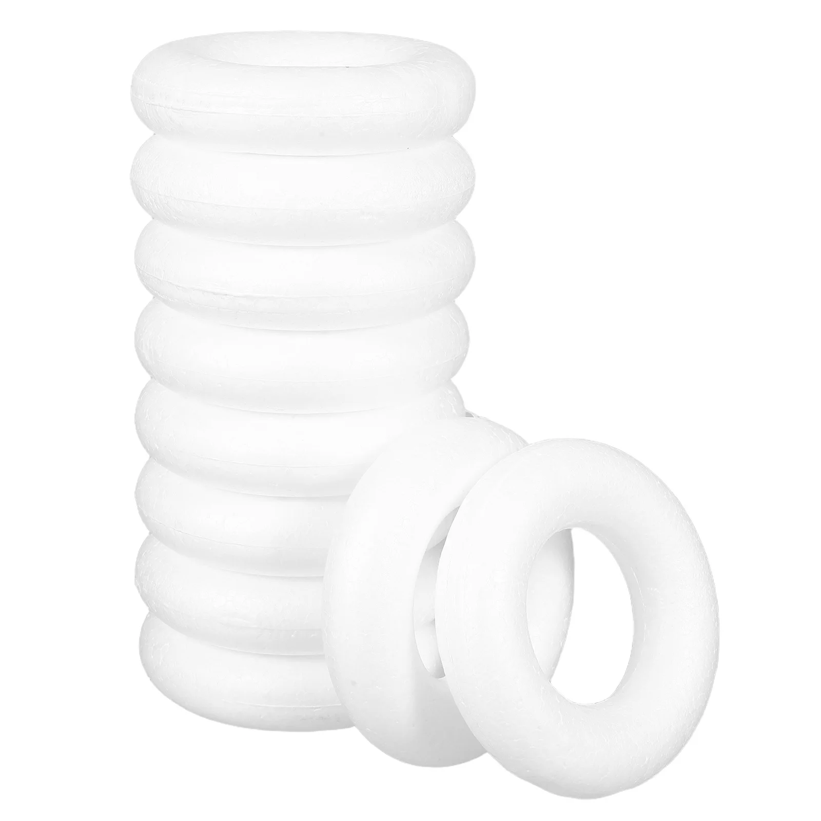 

10pcs Circles Diy Craft Supplies Blank Foam Circle For Arts Crafts Party Ornaments Xmas Tree Decoration Craft Foam