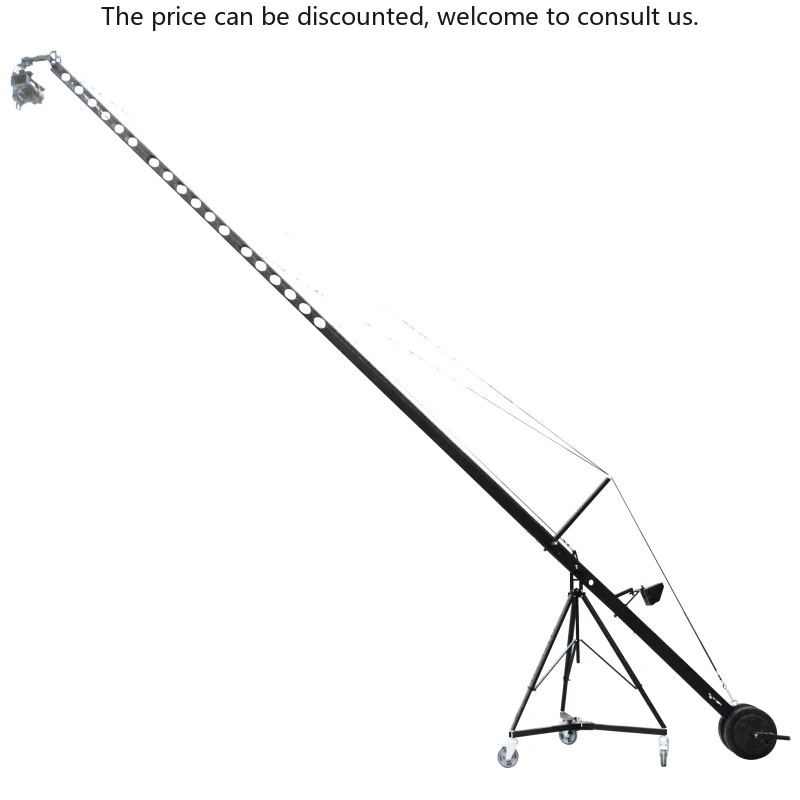Jianmei Square XF108-8M Camera Crane With Electric Gimbal Controller, Rotary Shooting Stabilizer, Display, And Shooting Bracket