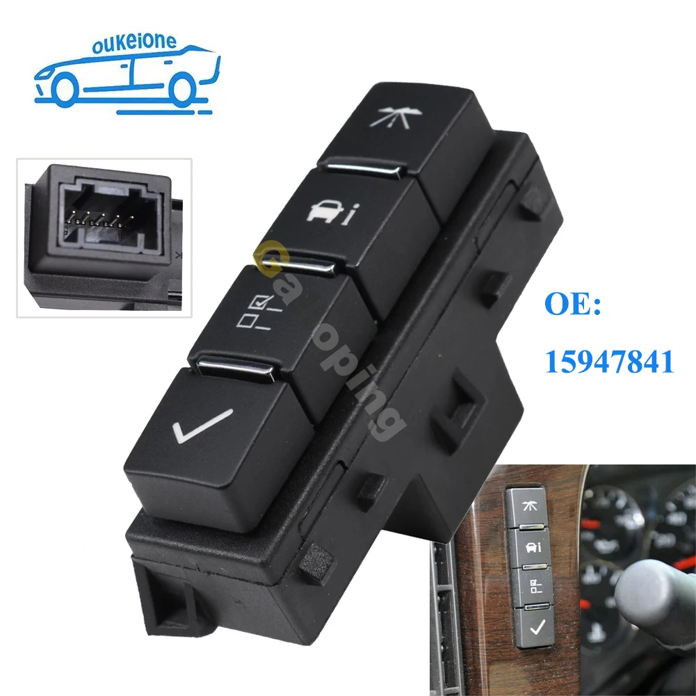 

Для Chevrolet Avalanche Express Silverado GMC Savana Sierra Yukon Hummer H2 центр управления индексом водителя, автозапчасти 15947841