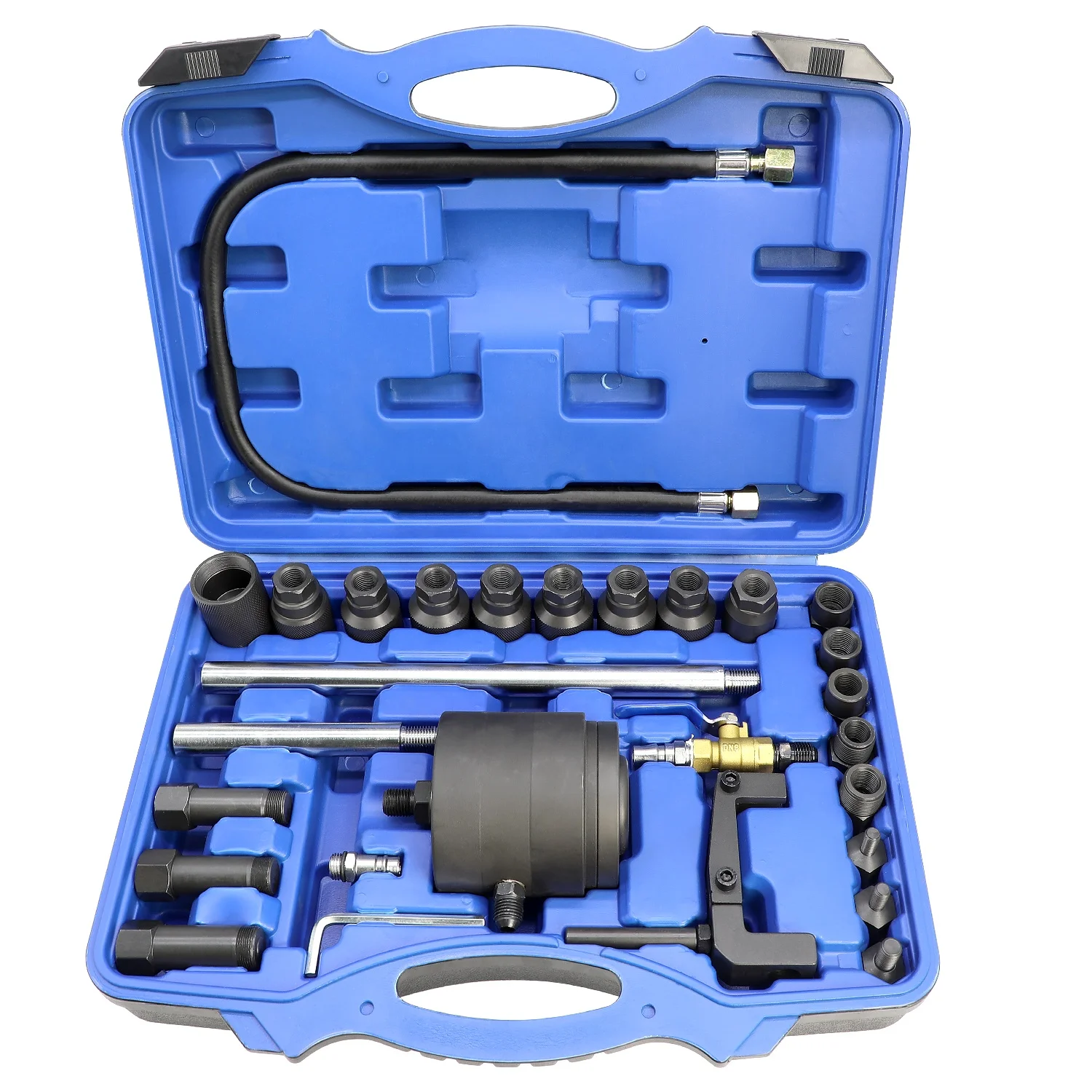 

28-Piece Pneumatic Fuel Injector Puller Removal Tool Set Diesel Injector Extractor For Vehicle Auto Disassembly Car Tools
