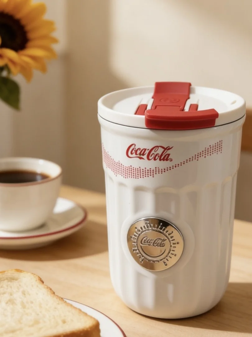 

Coca-Cola Emblem Insulated Coffee Cup St Water Bottle 36 Stainl Steel Campus Tee-drink Women's Sle GERM GM250480
