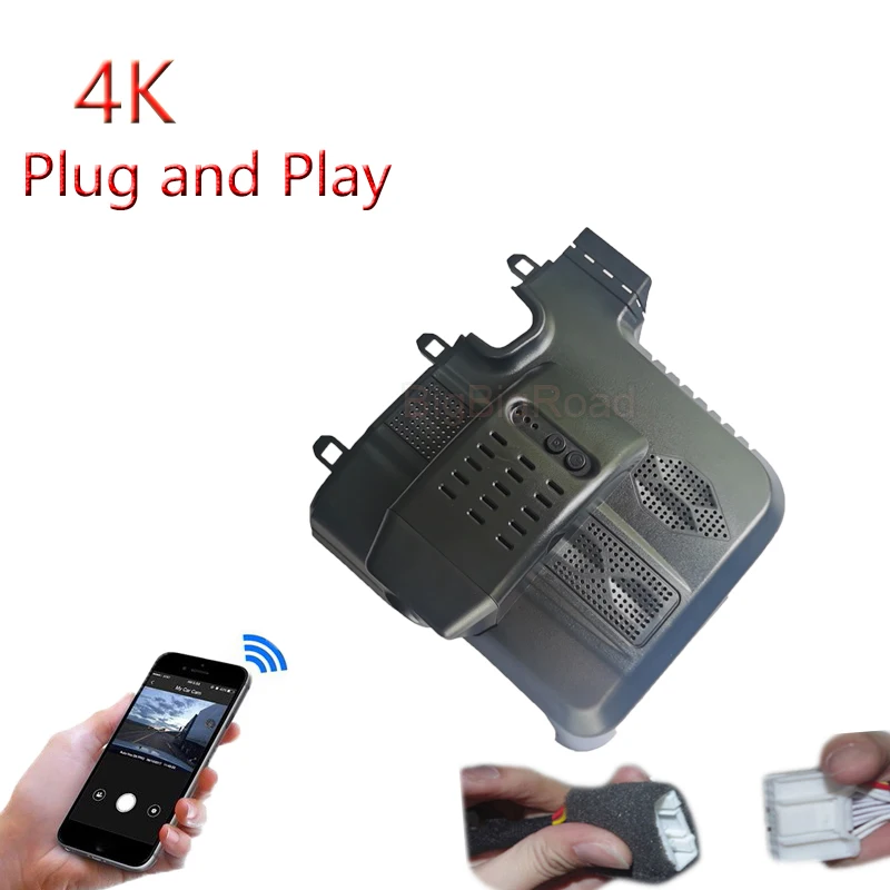 

4K Plug And Play For Geely Chery Tiggo 7 Plus High Version / Tiggo 8 Pro 2022 2023 Car Wifi DVR Video Recorder Dash Cam Camera