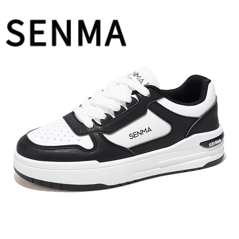 

SENMA Men Casual Dress Shoes Male Sneakers Board Shoes Lightweight Breathable Walking Shoes Gym Tennis Athletic Walking Sneakers