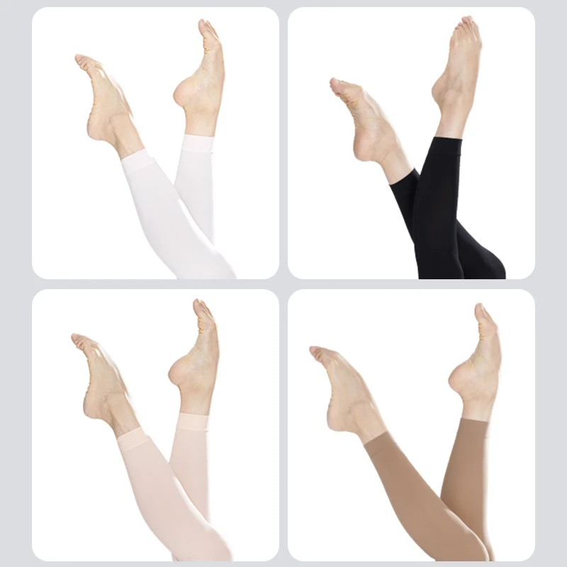 Girls Women Ballet Tights 60D Footless Dance Tights Ballet Stockings Kids Pantyhose for Dancing Ballet Leggings Gymnastic Tights