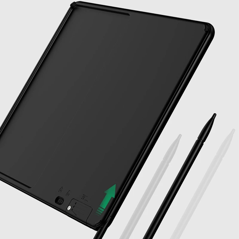 Solar Calculator With Writing Tablet Mute Portable And Foldable Desktop Calculator Drawing Pad For Office Meeting