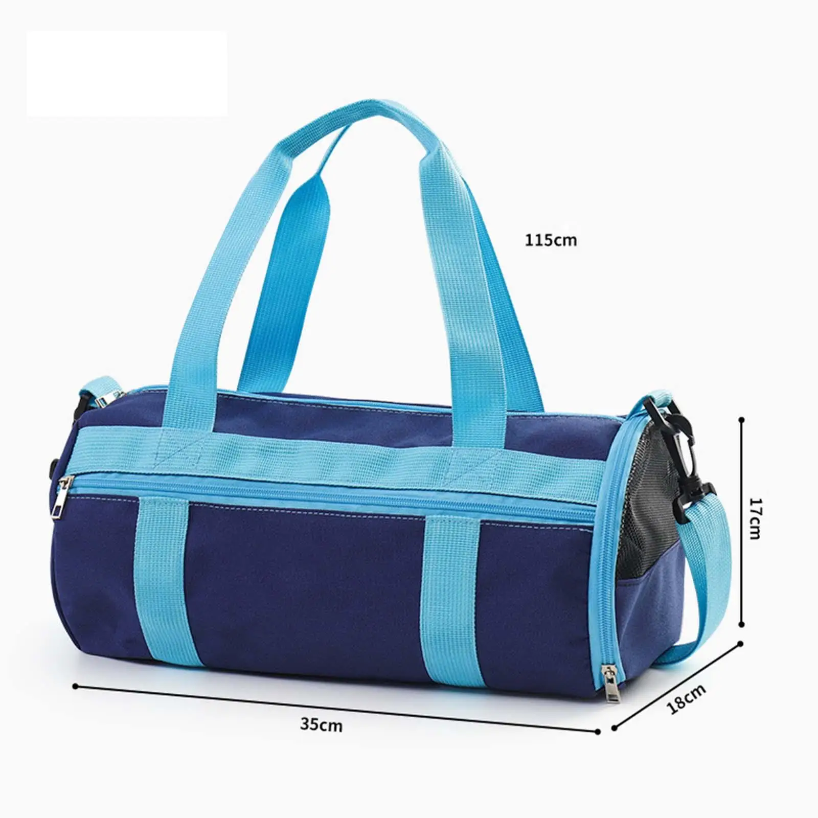 Kids Travel Duffle Bag Weekender Sleepover Carry on Bag Dance Bag Dry Wet Separated Swimming Bag for Seaside Pool Outdoor