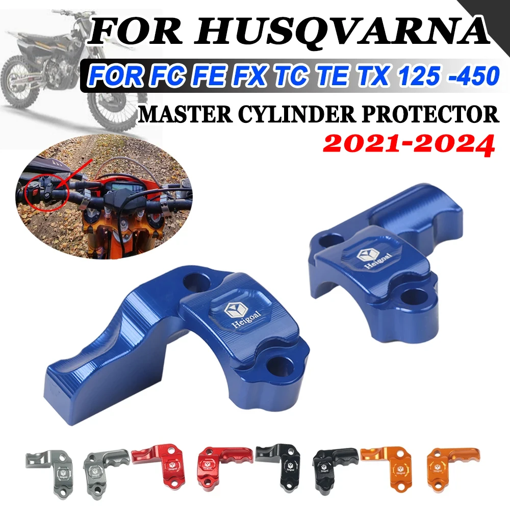 

2023 For Husqvarna FC FE FX TC TE TX 125 250 300 350 450 FC250 FC350 FE300 2021- 2024 Motorcycle Master Cylinder Protector Cover