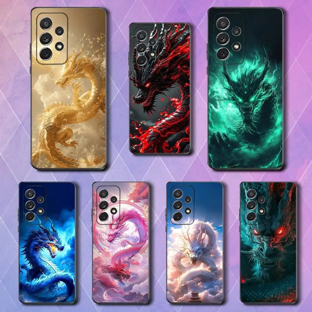 

Dragon Ferocious Phone Case For Samsung S25,S24,S23,S22,S21,S20,S10,Ultra,Plus,Lite,FE,Soft Silicone Black Cover