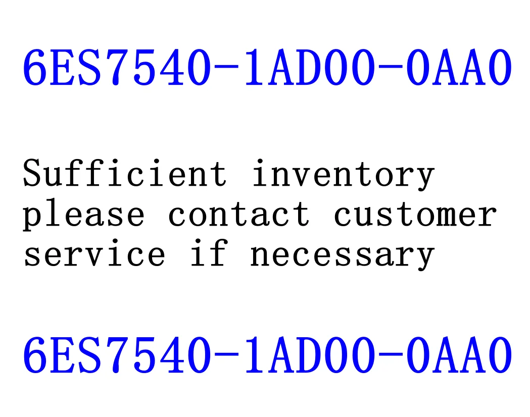 6ES7540-1AD00-0AA0 6ES7 540-1AD00-0AA0 NEW S7-1500 Communication Module