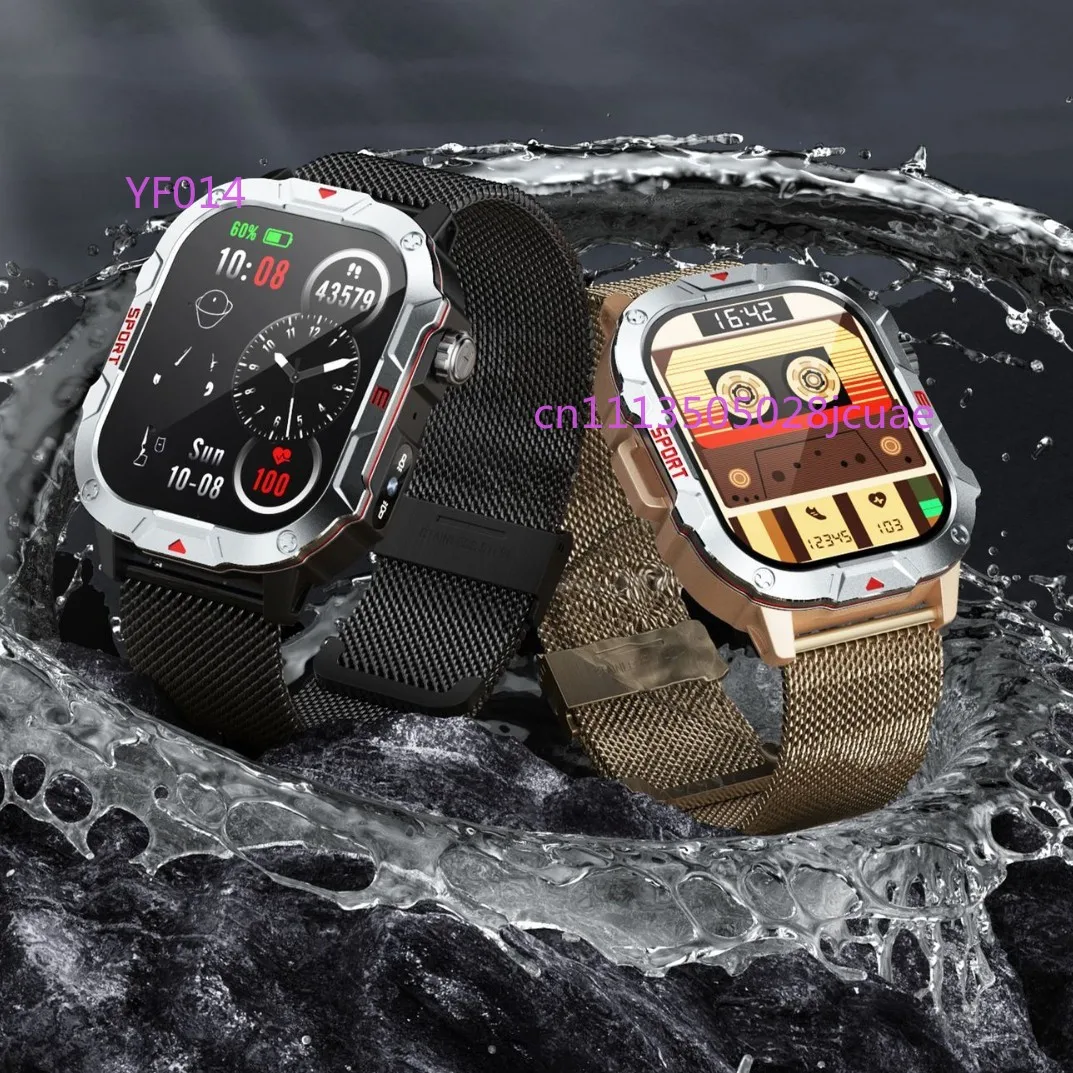 

QX11 Smart Watch, Men's Outdoor Sports, Multi-function, Heart Rate Monitor, Bluetooth Call, Flashlight, Waterproof Fitness Watch