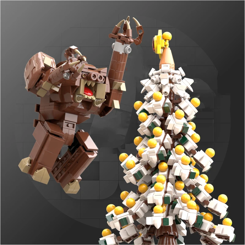 369pcs MOC The Rancor Star Battle Building Blocks Christmas Gift STEAM Learning asy-to-Start Beginner Friendly Kit