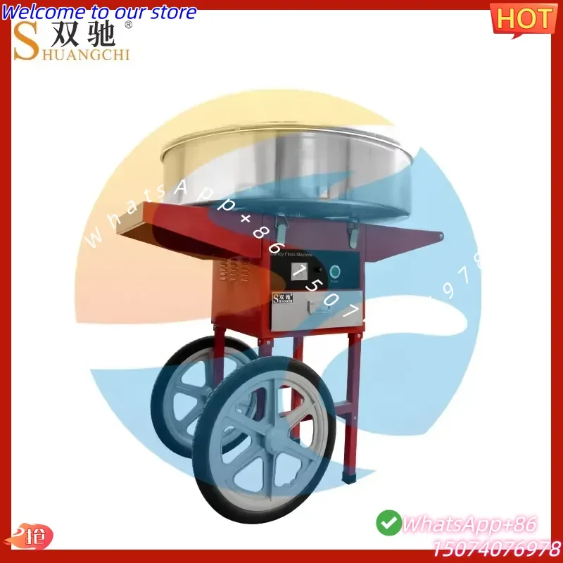 2026 220V 22 Electric Commercial Cotton Candy Floss Machine New Made Corn Sugar-free Commercial Candy Vending Machine Model