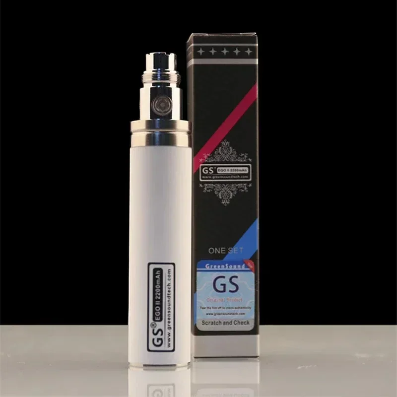 Original GS Ego Ⅱ 2200mAh Ego Ⅲ 3200mah Rechargeable Battery E Cig 510 Thread Bottom Micro USB Charging Huge Capacity Vape Pen