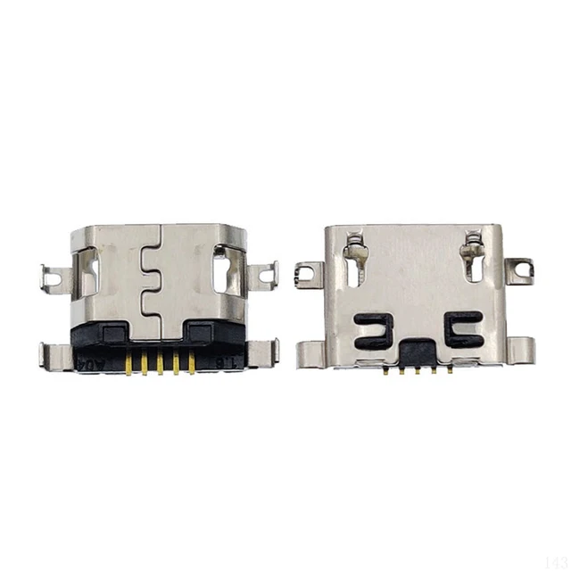 Mini złącze Micro USB 5Pin Port ładowania dla Motorola MOTO E4 E5 złącze wtykowe z gniazdem doładowania Jack