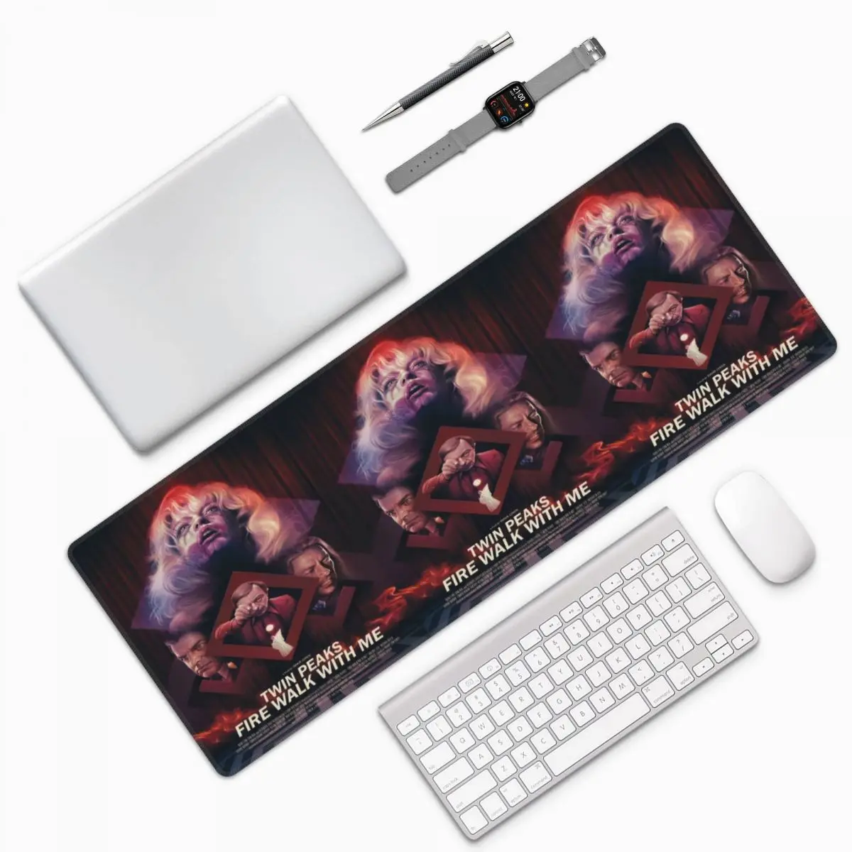 Black Lodge Twin Peaks Inspired Graphic Large Mouse Pad Computer Keyboard Mouse Mat Gamer PC Laptop Desk Mat Table Mats