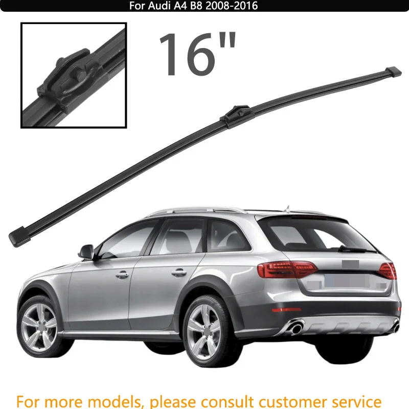 

For Audi A4 B8 2008-2016 Car Accessories 16" Rear Windshield Windscreen Washer Wiper Blade
