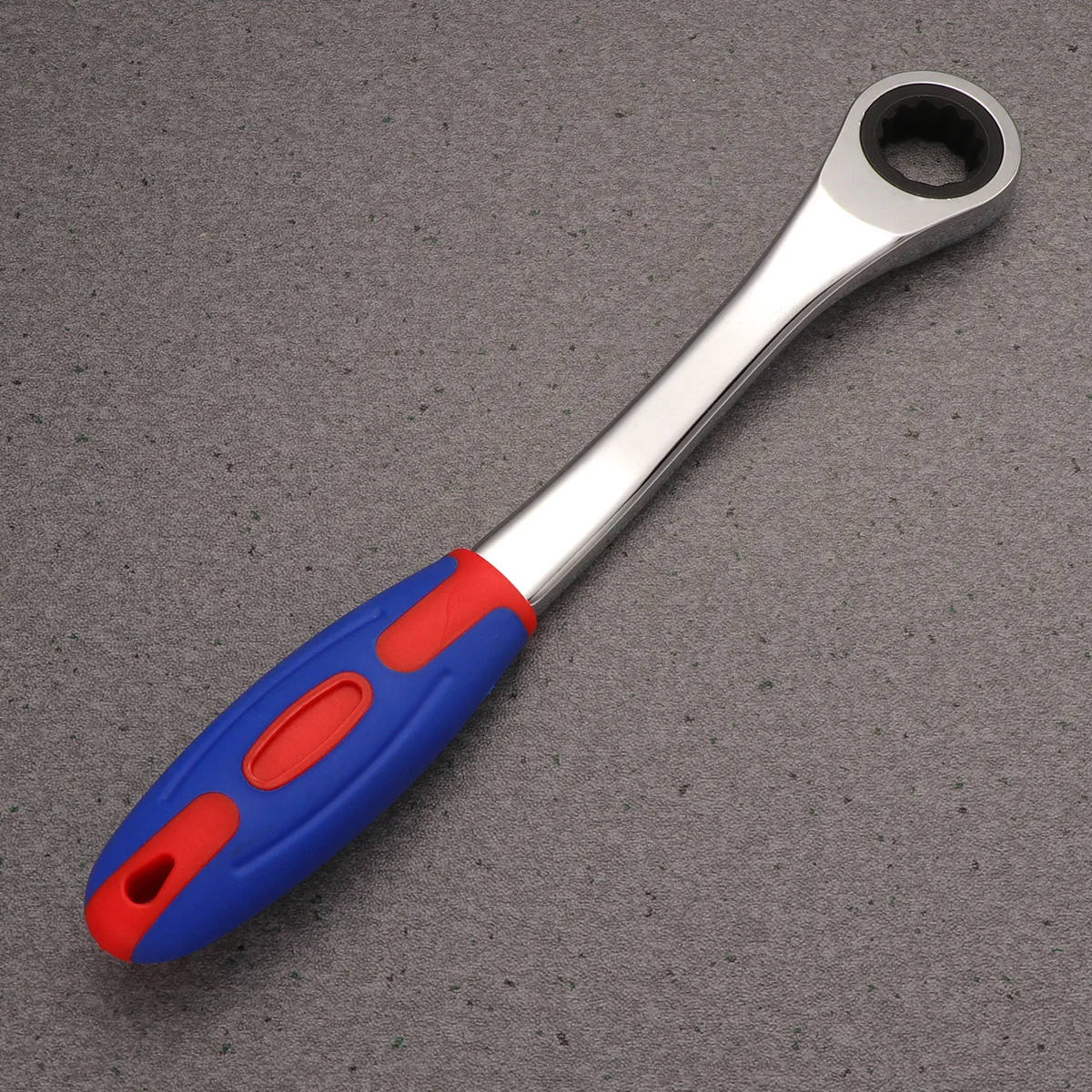 

Two-Way Ratchet Wrench Round Head Release For Tight Spaces Home Professional Repair Tool Spanner Hand Tool